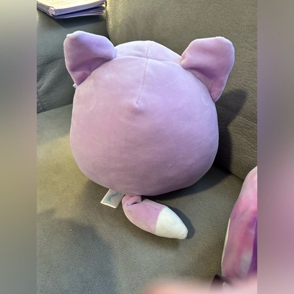 Squishmallow Fay Fox 8 “ Plush 2022 Kellytoy Purple Heart Nose Rainbow was $19 - Picture 3 of 4